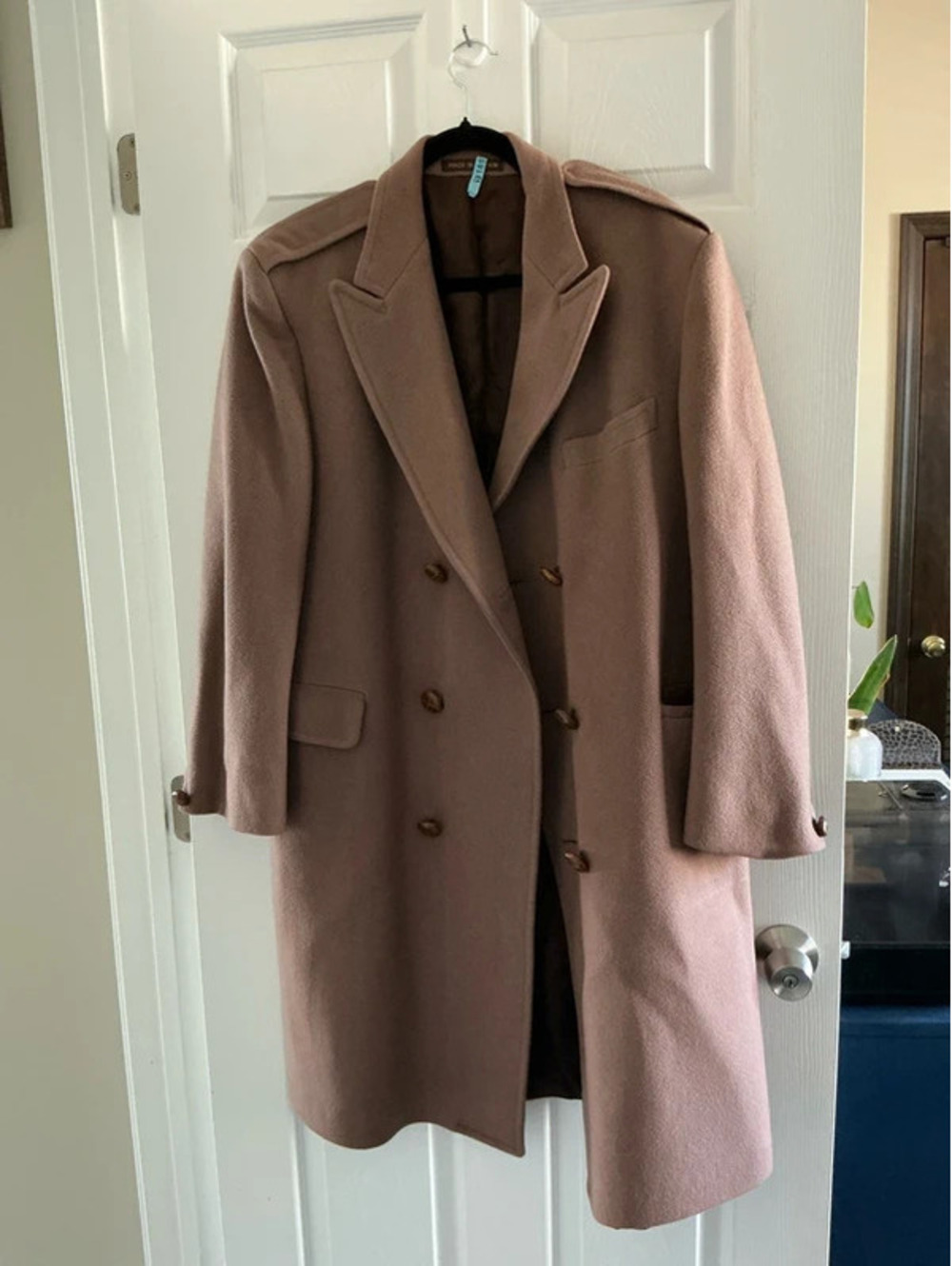 Made in Britain 100% wool coat